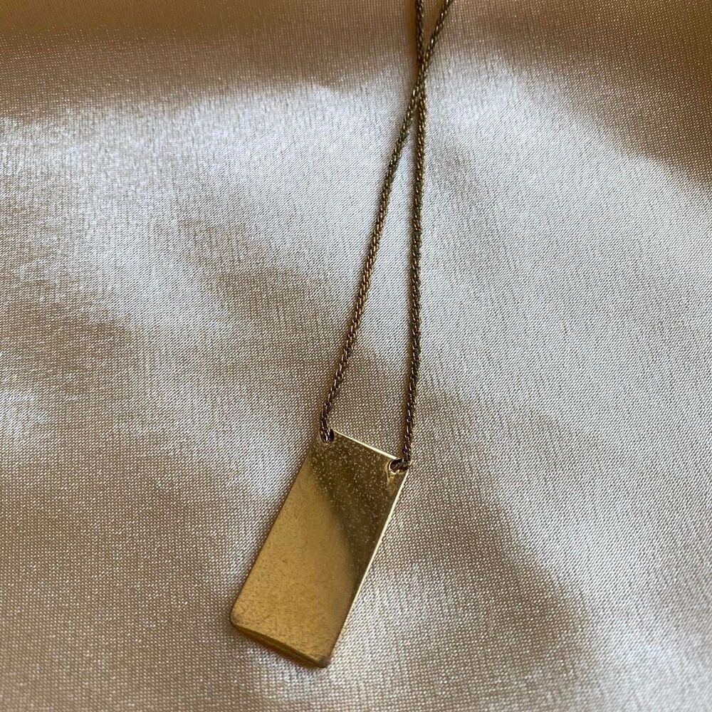 Authentic Christian Dior Tag Necklace - Picture 3 of 6